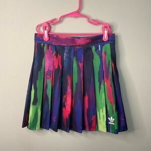 Adidas skirt by Pharrell Williams pleated multicolor. Limited edition.